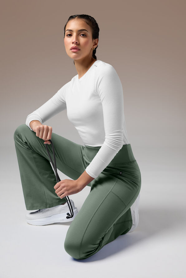 ALPHA K FLARE LEG PANT - Regular - Mineral - 6