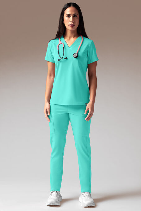 DYNAMA Y-PANT - Petite - H2O - 4