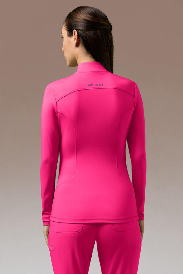 OMNI BASE K SHIRT - Reactive Pink/Eggplant - 6