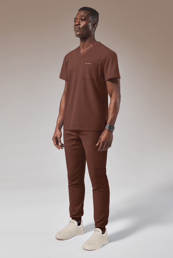 OMNI V SHIRT - Bitter Chocolate - 4