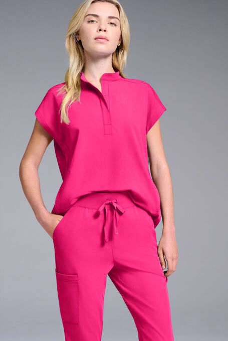 META O-S OVERSIZED SHIRT - Reactive Pink - 2