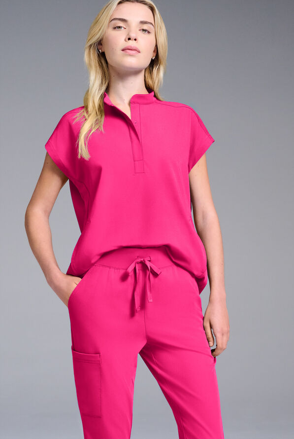 META O-S OVERSIZED SHIRT - Reactive Pink - 2