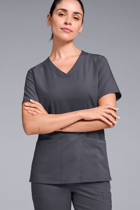 BASE 3 SHIRT - Pewter - 1