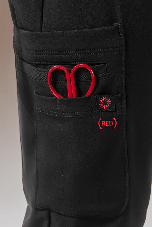 HYPOTHESIS (RED) TACTICAL 9 JOGGER - Jet Black - 2