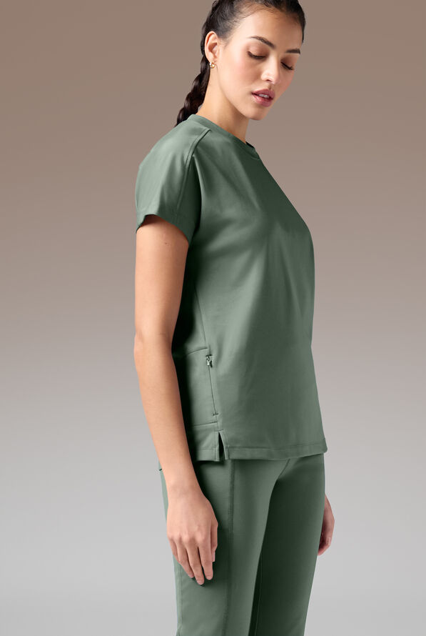 DELTA K CREW SHIRT - Mineral - 3