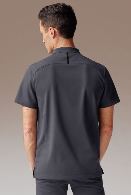 ALPHA SYSTEM SHIRT - Pewter/Jet Black - 3