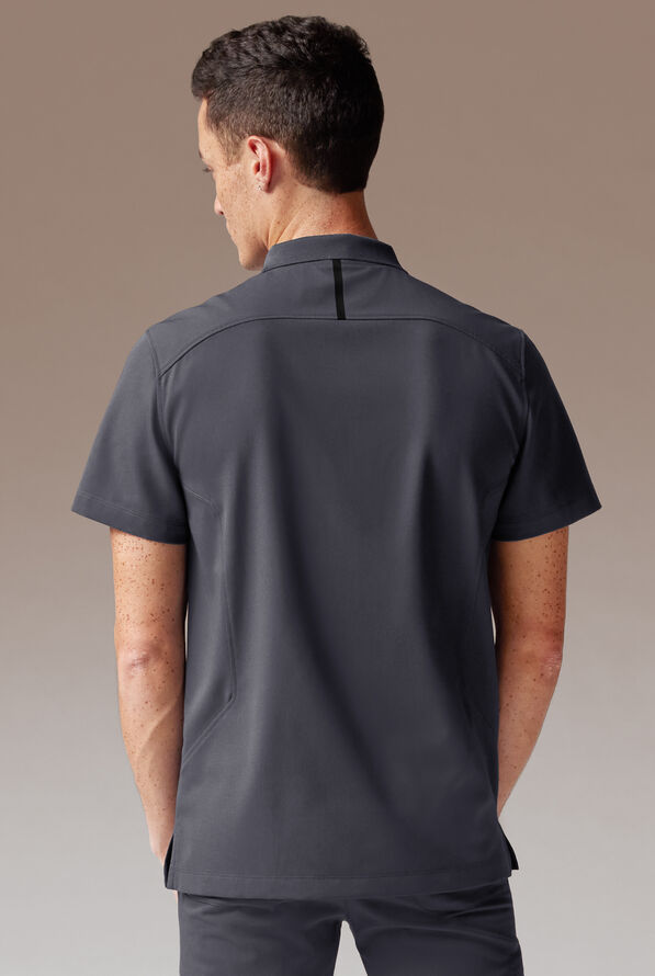 ALPHA SYSTEM SHIRT - Pewter/Jet Black - 3