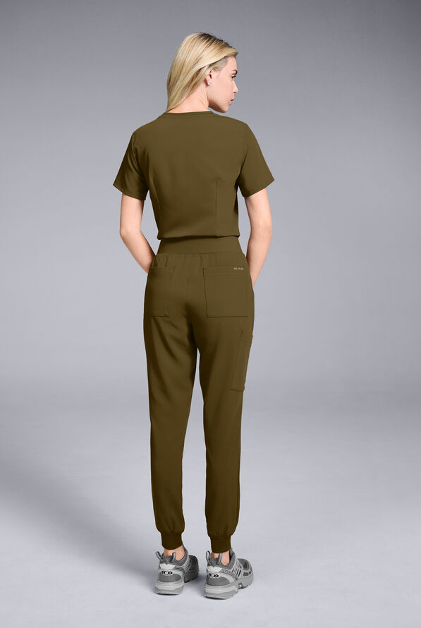 BASE 6 JOGGER - Regular - Dark Moss - 2