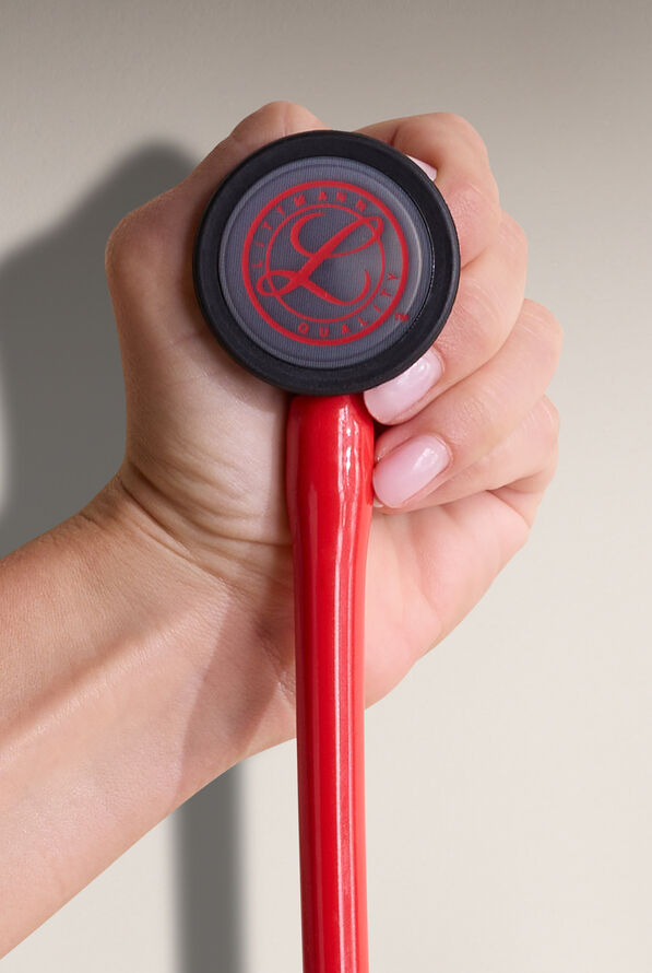 3M&trade; Littmann&reg; Cardiology IV&trade; Limited Edition High Polish Smoke Finish Red Stethoscope - Red - 2
