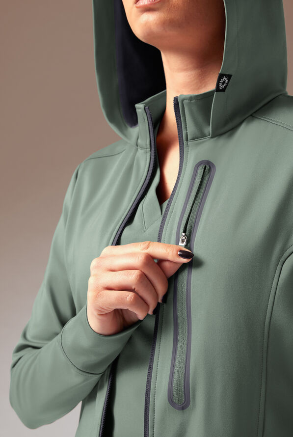 SUPER-DERMAL HOODIE - Mineral/Pewter - 5