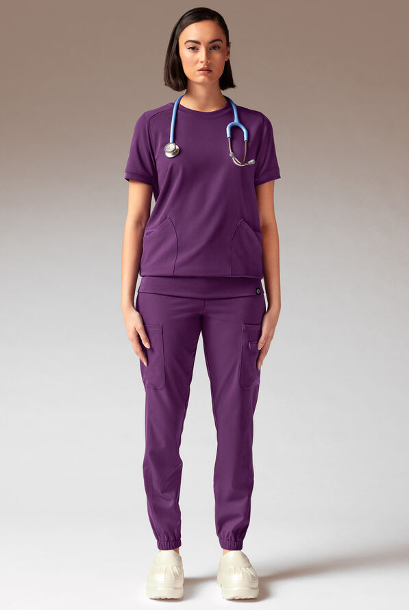 KENTICA CREW TOP - Eggplant - 3