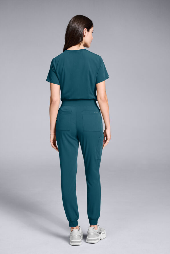 BASE CREW SCRUB SET - Caribbean Blue - 4