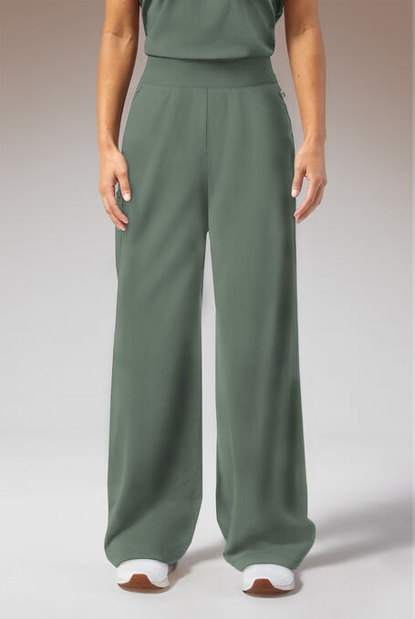 Y-Band Wide Leg Pant - Regular - Petite - Mineral - 1
