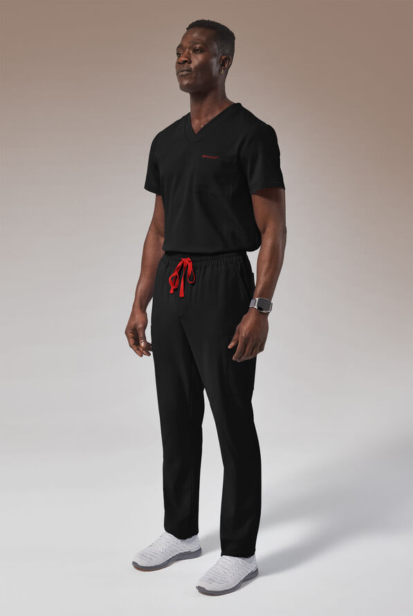 HYPOTHESIS (RED) OMNI V SHIRT - Jet Black - 4
