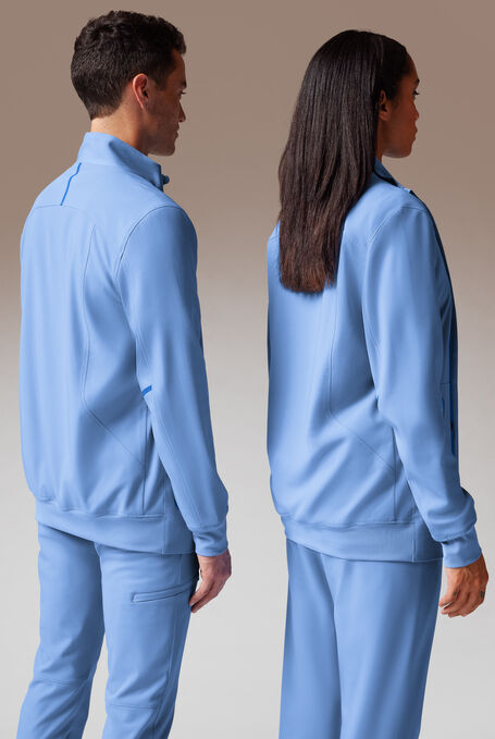 F-ZIP JACKET - Ceil/Royal - 3