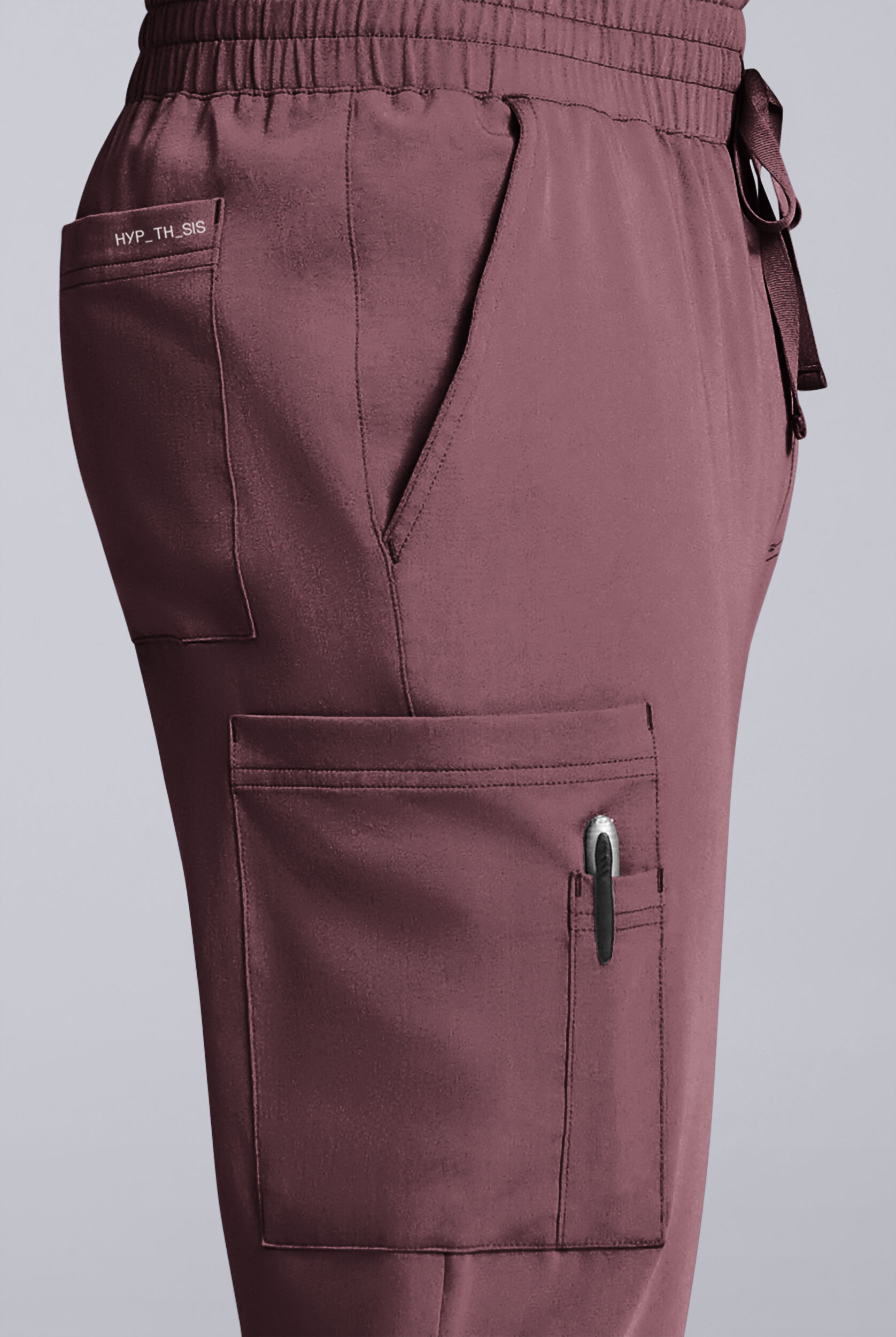 Hypothesis Classic Men's 8-Pocket Straight Cargo Leg Scrub Pants