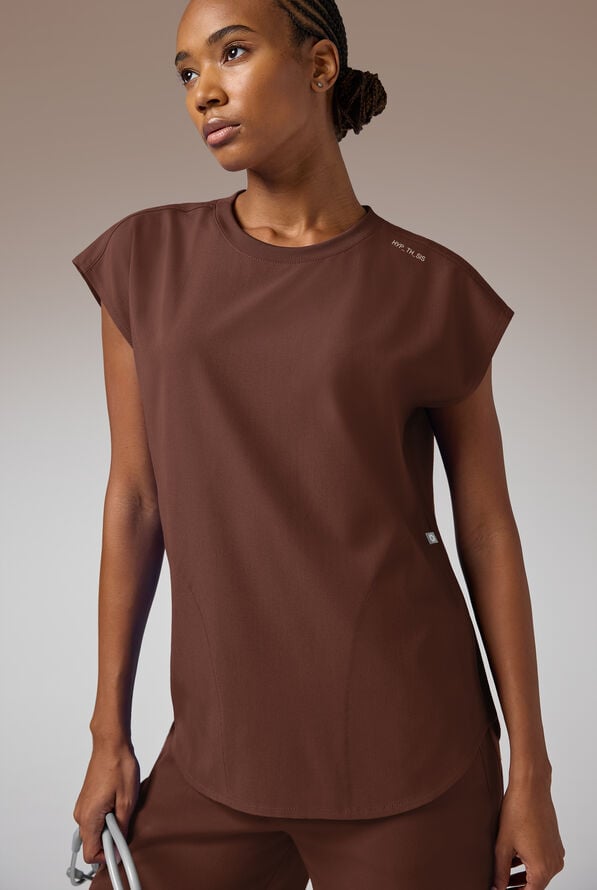 DM Crew Top - Bitter Chocolate - 1