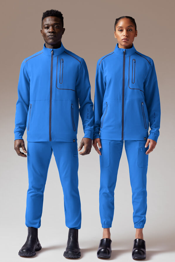 F-ZIP JACKET - Royal/Navy - 2