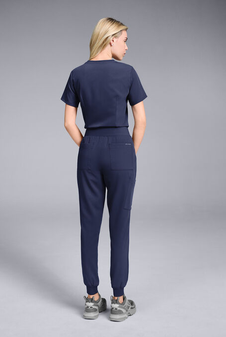 BASE CREW SHIRT - Navy - 4