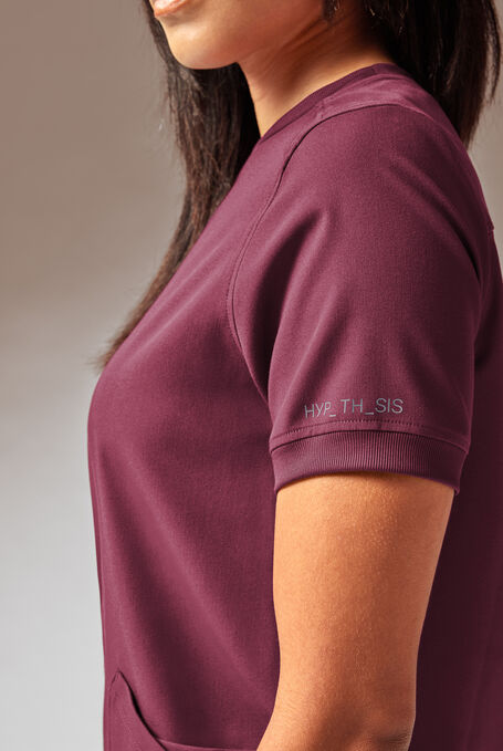 KENTICA CREW TOP - Wine - 4