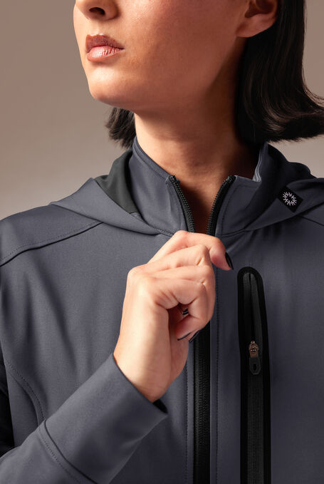 SUPER-DERMAL HOODIE - Pewter/Jet Black - 5