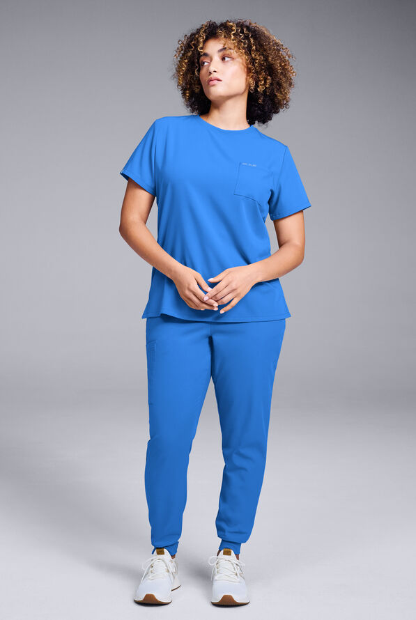 BASE CREW SCRUB SET - Royal - 2