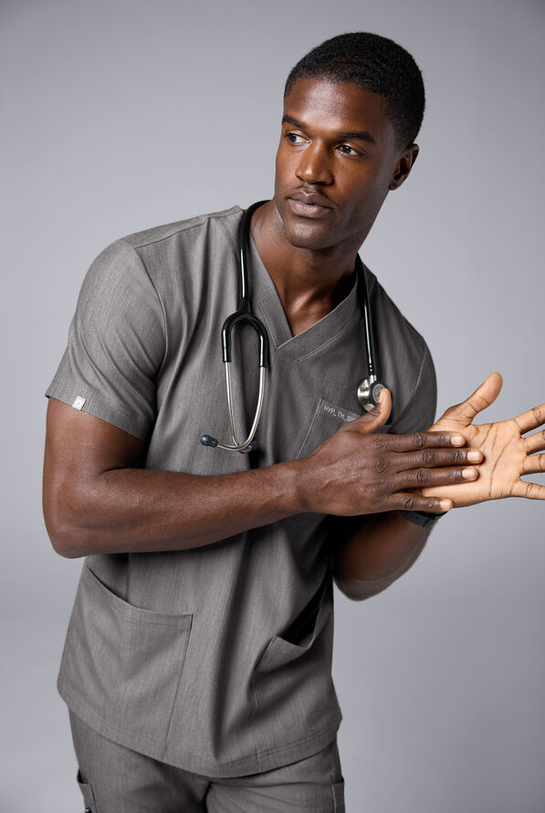 S-R SHIFT READY 4 SHIRT - Graphite - 6