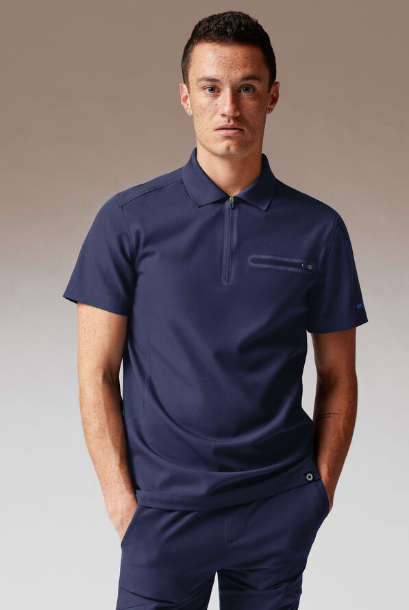 ALPHA SYSTEM SHIRT - Navy - 1