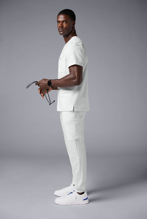 S-R SHIFT READY 4 SHIRT - White - 3