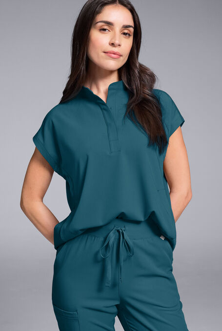 META O-S OVERSIZED SHIRT - Caribbean Blue - 5