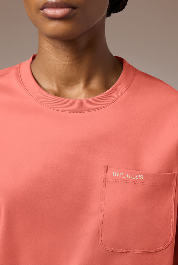 Omni Base Pullover - Thermal Coral - 3