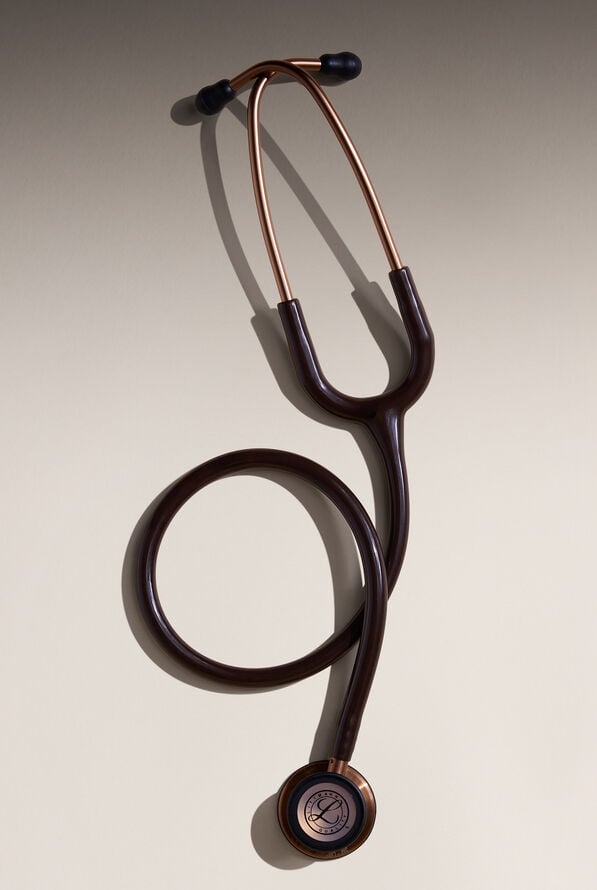 3M&trade; Littmann&reg; Classic III&trade; Copper Finish Stethoscope - Chocolate - 1