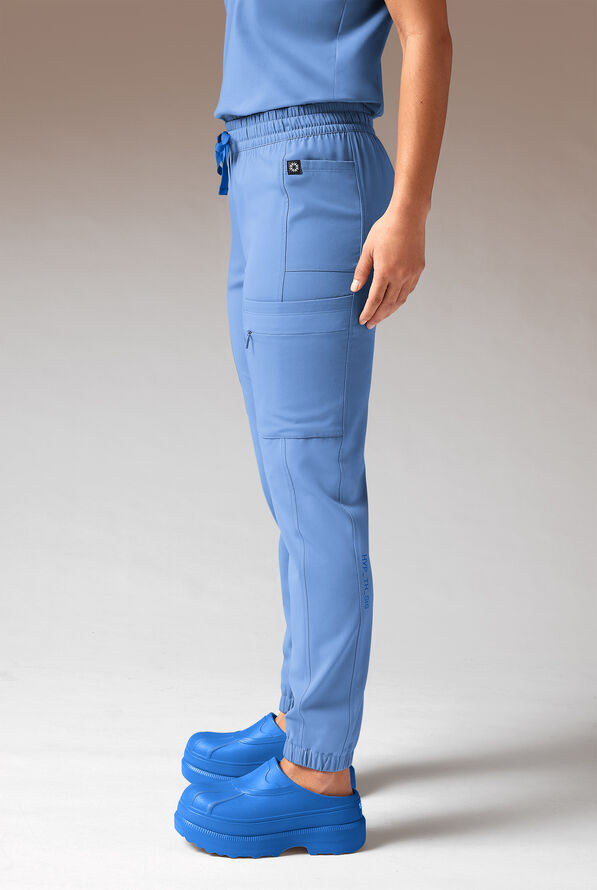 CACHE 6 JOGGER - Regular - Ceil Blue - 3