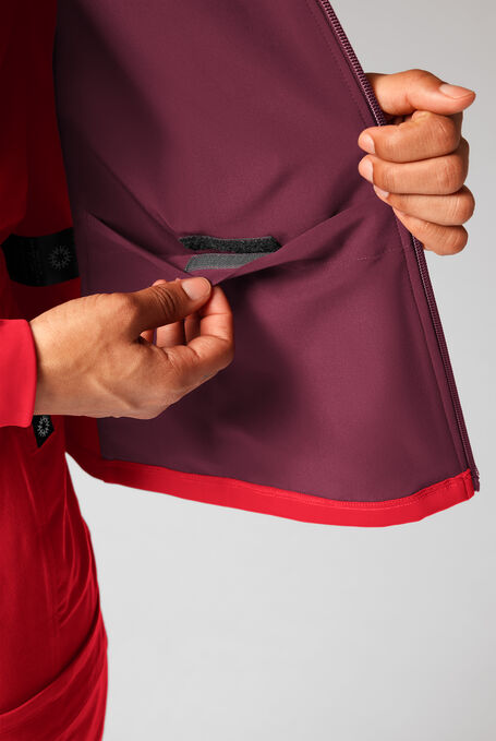 SUPER-DERMAL HOODIE - Hemoglobin/Wine - 7