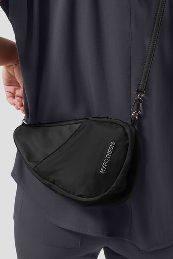 Hypothesis Meta Black Small Sling Bag