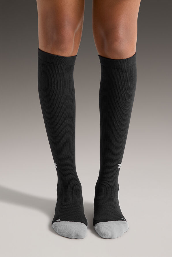 Zensah Unisex 15-20 mmHg Moderate Compression Socks - Black - 2