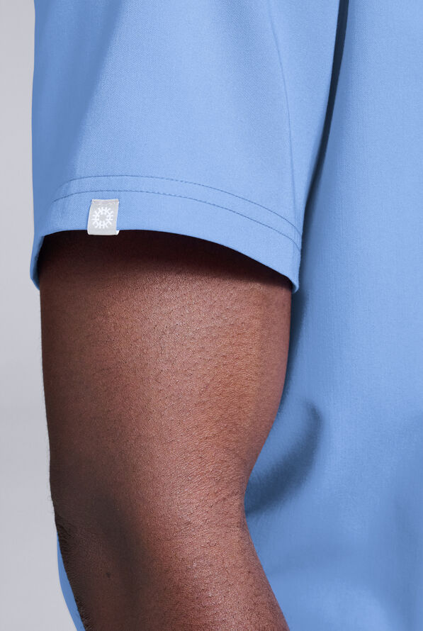 S-R SHIFT READY CREW SHIRT - Ceil Blue - 3