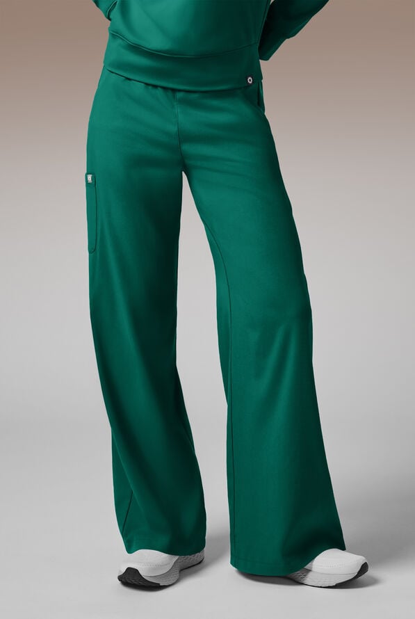 Y-Band Wide Leg Pant - Regular - Hunter - 1