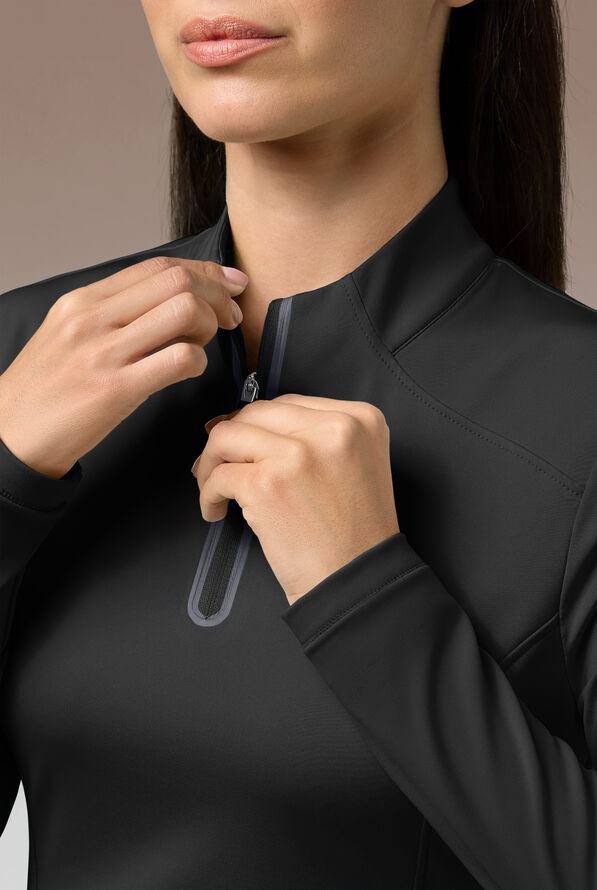 OMNI BASE K SHIRT - Jet Black/Pewter - 4