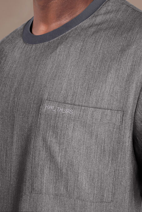 S-R SHIFT READY CREW SHIRT - Graphite - 4