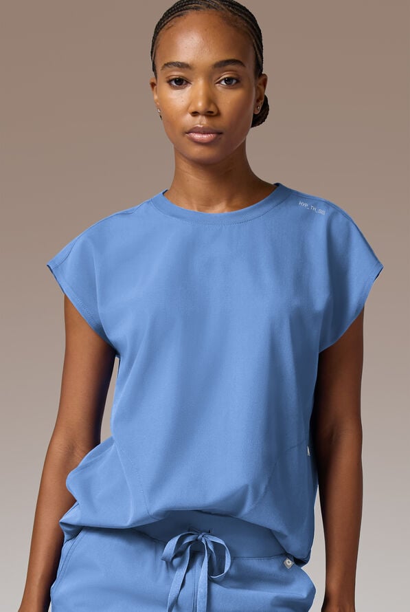 Edge Crew Top - Ceil Blue - 1
