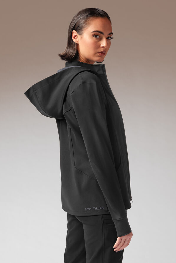 SUPER-DERMAL HOODIE - Jet Black/Pewter - 2