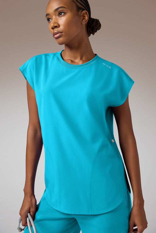 Edge Crew Top - Turquoise - 1
