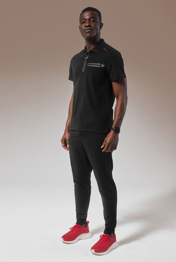 HYPOTHESIS (RED) TACTICAL 9 JOGGER - Jet Black - 7