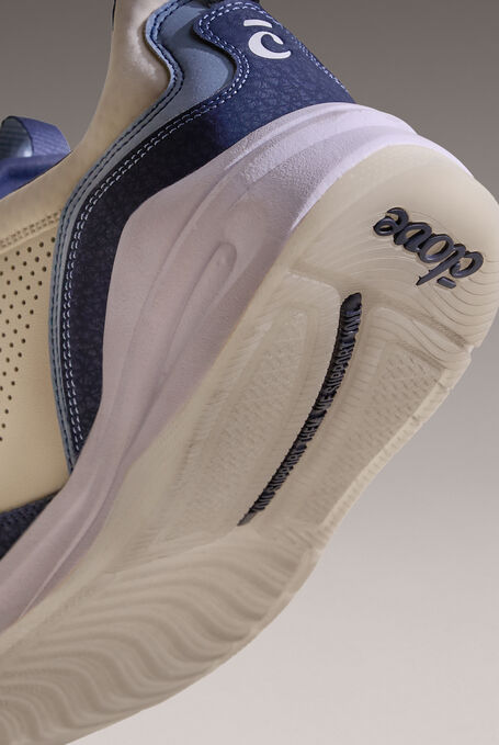 Clove Women's Strada Sand / Navy / White Athletic Lace up Shoe - null - 7