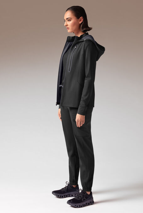 SUPER-DERMAL HOODIE - Jet Black/Pewter - 3