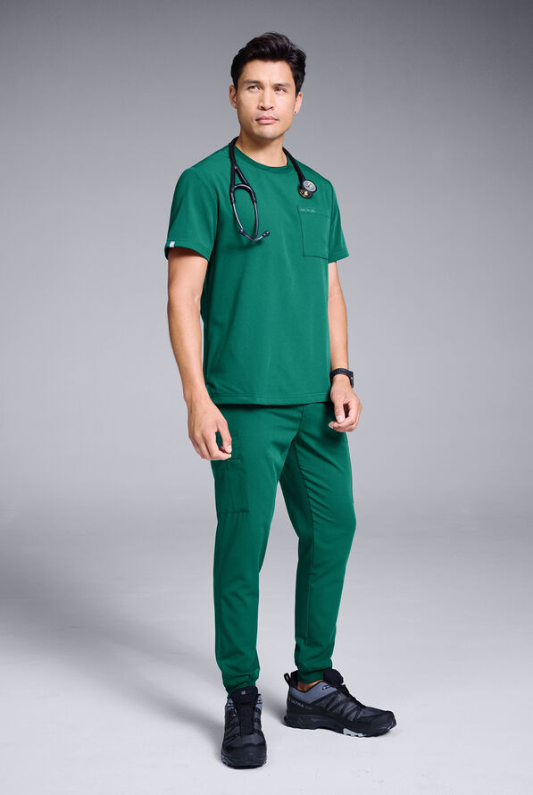 S-R SHIFT READY CREW SHIRT - Hunter - 2