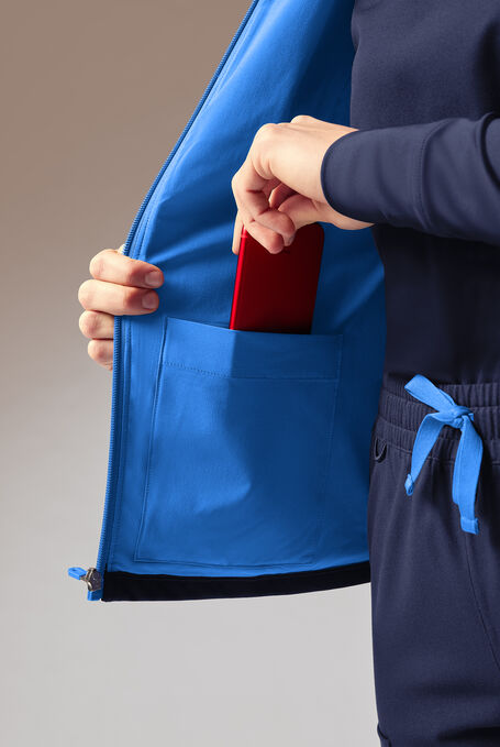 SUPER-DERMAL HOODIE - Navy/Royal - 8