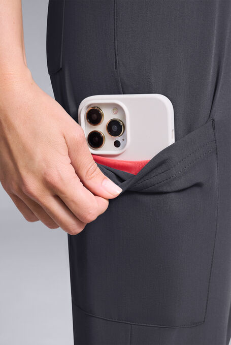 BASE CREW SCRUB SET - Pewter - 3