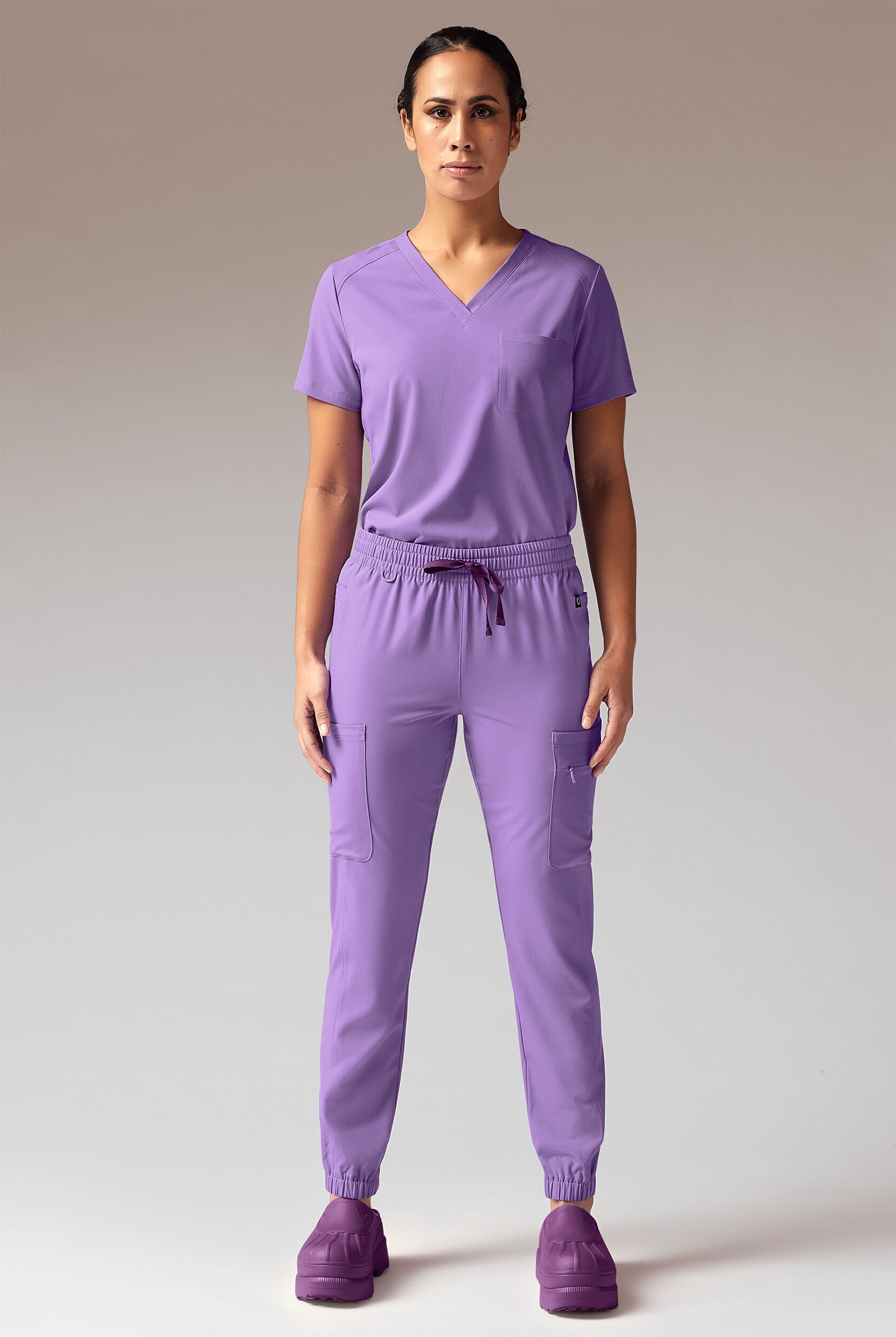 Hypothesis Women's 6 Pocket Slim Jogger Scrub Pants, Jogger Pants